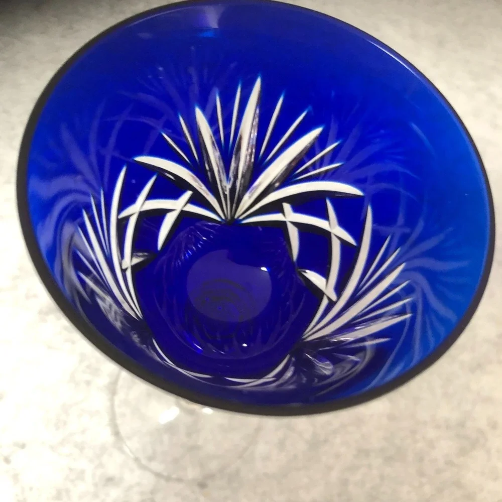 Gorham crystal cherrywood